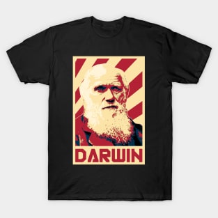 Charles Darwin Retro Propaganda T-Shirt